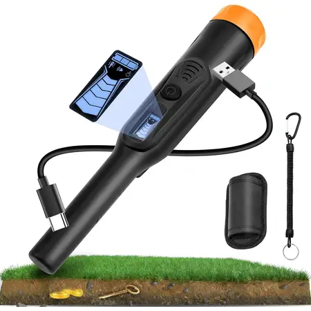 Rechargeable IP68 Waterproof Metal Detector Pinpointer